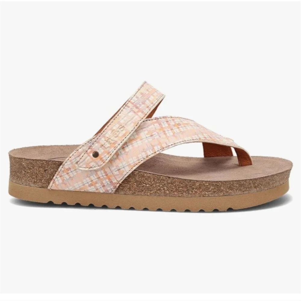 Taos Lola Sandal (Women) - Shell Pink MultiSZ 5.5 - Picture 2 of 6
